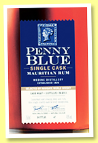 Penny Blue 2011/2021 (48%, The Navigator, Navigate World Whisky, Mauritius, sherry, cask #227, 138 bottles) Penny Blue 2011/2021 (48%, The Navigator, Navigate World Whisky, Mauritius, sherry, cask #227, 138 bottles)