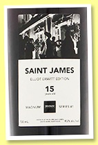 Saint James 15 yo 2004+2006 (45%, La Maison & Velier, Martinique, Magnum series #1, Elliot Erwitt Edition, 2022)