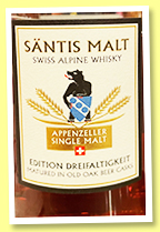 Säntis 'Edition Dreifaltigkeit' (52%, OB, Switzerland, lot Nr.7, +/-2021)