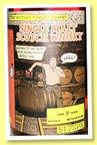 Secret Speyside Distillery #1 9 yo 2007/2016 (51.7%, The Boutique-y Whisky Company, sherry, 1220 bottles) Secret Speyside Distillery #1 9 yo 2007/2016 (51.7%, The Boutique-y Whisky Company, sherry, 1220 bottles)