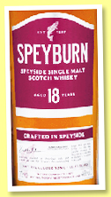 Speyburn 18 yo (46%, OB, +/-2022) Speyburn 18 yo (46%, OB, +/-2022)