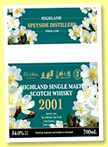 Speyside 2001/2020 (54%, Or Sileis, hogshead, cask #66, 238 bottles) Speyside 2001/2020 (54%, Or Sileis, hogshead, cask #66, 238 bottles)