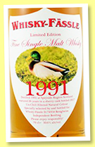 Speyside Region 26 yo 1991/2017 (50.6%, Whisky-Fässle, sherry cask) Speyside Region 26 yo 1991/2017 (50.6%, Whisky-Fässle, sherry cask)