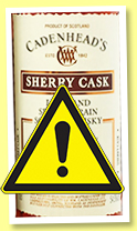 Strathclyde 32 yo 1989/2021 (54.5%, Cadenhead, Sherry Cask, refill sherry, 324 bottles)