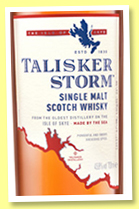 Talisker 'Storm' (45.8%, OB, +/-2021) Talisker 'Storm' (45.8%, OB, +/-2021)