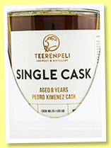 Teerenpeli 8 yo (61.7%, OB for Kirsch Import, Finland, PX, cask #25112013B, 342 bottles, 2022) Teerenpeli 8 yo (61.7%, OB for Kirsch Import, Finland, PX, cask #25112013B, 342 bottles, 2022)
