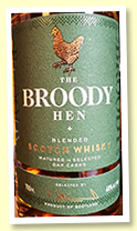 The Broody Hen Blended Scotch Whisky (40%, OB, -/+ 2022)
The Broody Hen Blended Scotch Whisky (40%, OB, -/+ 2022)