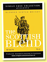 The Scottish Blend (40%, Single Cask Collection, +/-2018) The Scottish Blend (40%, Single Cask Collection, +/-2018)