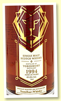 Tobermory 24 yo 1994/2022 (49.8%, C.Dully Selection for Sansibar, cask #10942, sherry butt, 78 bottles)
Tobermory 24 yo 1994/2022 (49.8%, C.Dully Selection for Sansibar, cask #10942, sherry butt, 78 bottles)