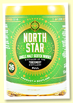 Tobermory 26 yo 1995/2021 (51.0%, North Star, refill hogshead, 238 bottles)
Tobermory 26 yo 1995/2021 (51.0%, North Star, refill hogshead, 238 bottles)