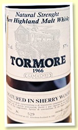 Tormore 16 yo 1966 (57%, Samaroli, sherry wood)