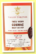 Vallein Tercinier 'Rue 34' (42%, OB, for LMDW, Antipodes, Grande Champagne, cask #034, 50 bottles)