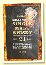Waitrose Millennium Single Malt Whisky 21 yo (40%, Waitrose, bottled 1999)
