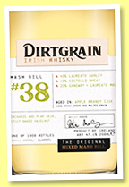 Blackwater 'Dirtgrain Mash Bill #38' (47.1%, OB, Ireland, apple brandy cask, 1000 bottles, 2022)