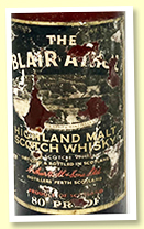 Blair Athol 8 yo (80 proof, OB 'Arthur Bell & Sons Ltd', UK, -/+ 1960) Blair Athol 8 yo (80 proof, OB 'Arthur Bell & Sons Ltd', UK, -/+ 1960)