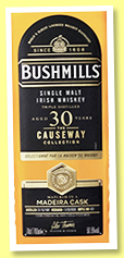 Bushmills 30 yo 1991/2022 (50.5%, OB, LMDW, Causeway Collection, second fill Madeira cask, 580 bottles)