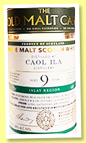 Caol Ila 9 yo 2010/2020 (50%, Hunter Laing, Old Malt Cask, refill hogshead, cask #HL16013, 240 bottles) Caol Ila 9 yo 2010/2020 (50%, Hunter Laing, Old Malt Cask, refill hogshead, cask #HL16013, 240 bottles)