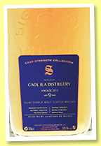 Caol Ila 9 yo 2013/2022 (55%, Signatory Vintage, Cask Strength Collection, LMDW Antipodes, first fill sherry butt finish, cask #104, 646 bottles) Caol Ila 9 yo 2013/2022 (55%, Signatory Vintage, Cask Strength Collection, LMDW Antipodes, first fill sherry butt finish, cask #104, 646 bottles)