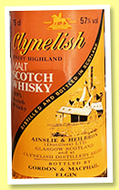 Clynelish 12 yo (57%, Gordon & MacPhail, distillery label, 75cl, +/-1985) Clynelish 12 yo (57%, Gordon & MacPhail, distillery label, 75cl, +/-1985)