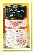 Clynelish 18 yo 1997/2015 (46%, Chieftain's Choice, bourbon hogshead, casks #6580/6581, 544 bottles) Clynelish 18 yo 1997/2015 (46%, Chieftain's Choice, bourbon hogshead, casks #6580/6581, 544 bottles)