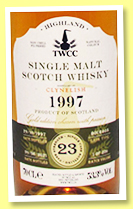 Clynelish 23 yo 1997/2021 (53.3%, The Whisky Cask Company, bourbon, 209 bottles) Clynelish 23 yo 1997/2021 (53.3%, The Whisky Cask Company, bourbon, 209 bottles)