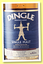 Dingle 'Blue Label' (46.3%, OB, Ireland, single malt, 50,000 bottles, 2022)