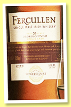 Fercullen 20 yo 2001/2022 (53.7%, Powerscourt, Navigate World Whisky, Ireland, oloroso finish, cask #201198, 276 bottles)