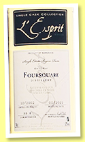 Foursquare 2002/2022 (52%, l'Esprit, Barbados, cask #BB 8, 198 bottles) Foursquare 2002/2022 (52%, l'Esprit, Barbados, cask #BB 8, 198 bottles)