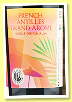 French Antilles 2021/2022 'Grand Arôme' (57%, S.B.S.)