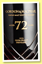 Glen Grant 72 yo 1948/2020 (52.6%, Gordon & MacPhail, Premier Whisky Hong Kong, American oak sherry cask, cask #440, 290 bottles) Glen Grant 72 yo 1948/2020 (52.6%, Gordon & MacPhail, Premier Whisky Hong Kong, American oak sherry cask, cask #440, 290 bottles)