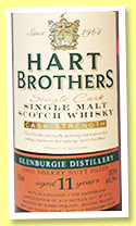 Glenburgie 11 yo 2008/2019 (57.5%, Hart Bros., for Switzerland, selected by Gianni MIgliore, first fill sherry butt, 312 bottles) 