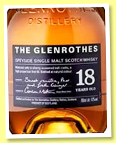 Glenrothes 18 yo (43%, OB, +/-2022) 