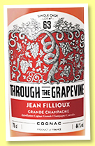 Jean Fillioux 'Lot N°63' (44%, Through The Grapevine, Grande Champagne, 543 bottles) Jean Fillioux 'Lot N°63' (44%, Through The Grapevine, Grande Champagne, 543 bottles)