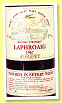 Laphroaig 15 yo 1967/1982 (57%, Duthie's for Samaroli Laphroaig 15 yo 1967/1982 (57%, Duthie's for Samaroli