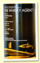 Laphroaig 18 yo 1990/2008 (56%, The Whisky Agency, hogshead, 240 bottles)
