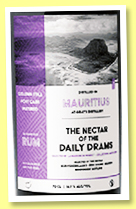 Mauritius 12 yo 2010/2022 (53.4%, The Nectar of the Daily Drams, Port cask) Mauritius 12 yo 2010/2022 (53.4%, The Nectar of the Daily Drams, Port cask)