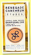 Renegade 'Etudes Dunfermline' (55%, OB, Grenada, 1,200 bottles, 2022)