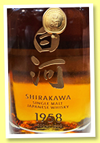 Shirakawa 1958/2022 (49%, OB, Japan, 1500 bottles) 