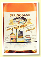 Springbank 1966/1997 (53%, OB, Local Barley, bourbon, cask #486) Springbank 1966/1997 (53%, OB, Local Barley, bourbon, cask #486)