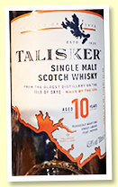 Talisker 10 yo (45.8%, OB, 2022)
