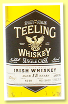Teeling 15 yo 2006/2022 (57.8%, The Duchess, amburana cask, cask #6210, 216 bottles) 