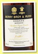Tiffon 'Lot 19:22' (45%, Berry Bros & Rudd for Kirsch Import, Borderies) Tiffon 'Lot 19:22' (45%, Berry Bros & Rudd for Kirsch Import, Borderies)