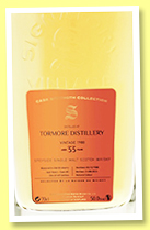 Tormore 33 yo 1988/2022 (51.3%, Signatory Vintage, LMDW Antipodes, second fill sherry butt finish, cask #2, 449 bottles)