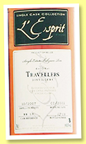 Travellers 2007/2022 (64.6%, l'Esprit, Belize, cask #BB 19, 258 bottles) Travellers 2007/2022 (64.6%, l'Esprit, Belize, cask #BB 19, 258 bottles)
