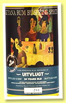Uitvlugt 24 yo 1997/2022 (46.9%, The Whisky Jury for Sips Bar, Guyana, refill American oak barrel, cask #7, 211 bottles) 