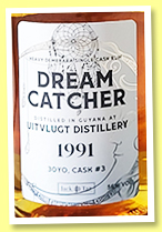 Uitvlugt 30 yo 1991 (56%, Jack Tar, Dream Catcher, Illusion Series, Guyana, cask #3) 