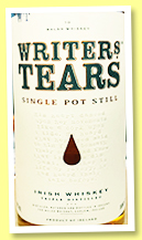 Writers' Tears 'Single Pot Still' (46%, Walsh Whisky, Ireland, 2021, 5800 bottles)