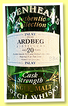 Ardbeg 20 yo 1975/1995 (51.8%, Cadenhead, Authentic Collection) Ardbeg 20 yo 1975/1995 (51.8%, Cadenhead, Authentic Collection)