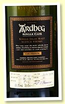 Ardbeg 31 yo 1973/2004 (49.3%, OB, cask #1143, bourbon hogshead, 216 bottles) Ardbeg 31 yo 1973/2004 (49.3%, OB, cask #1143, bourbon hogshead, 216 bottles)
