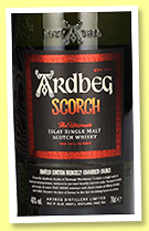 Ardbeg 'Scorch' (46%, OB, Feis Ile, fiercely charred bourbon, 2021) Ardbeg 'Scorch' (46%, OB, Feis Ile, fiercely charred bourbon, 2021)